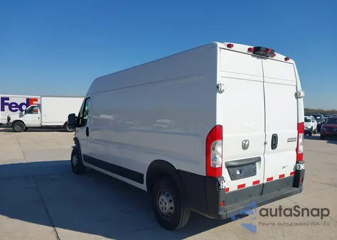 2023 Ram Promaster 2500 High Roof 159 Wb z USA, uszkodzony, nr VIN 3C6LRVDG4PE557381